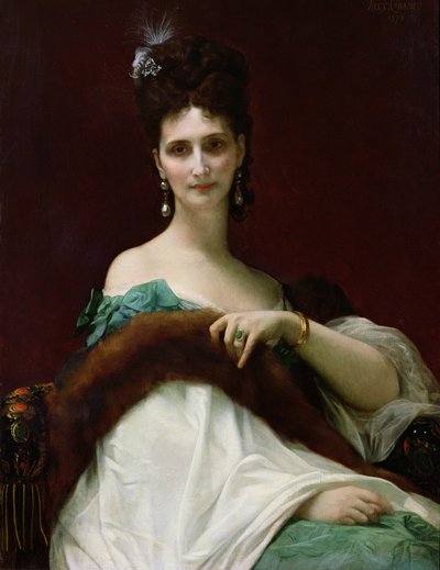 La Comtesse de Keller, 1873 by Alexandre Cabanel